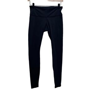 Lululemon Wunder Under Pant Black Size 6 Sporty Yoga Activewear